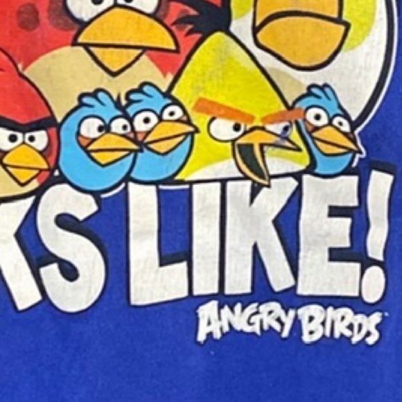 Child's This Is What Awesome Looks Like Angry Birds Tee-Shirt - Picture 4 of 15